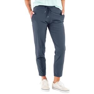 Free Fly Breeze Drift Pants Cropped Women Sz S Quick Dry UPF 50+ Travel Hiking